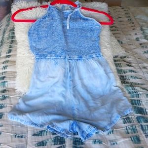 ASOS soft denim romper - size 4